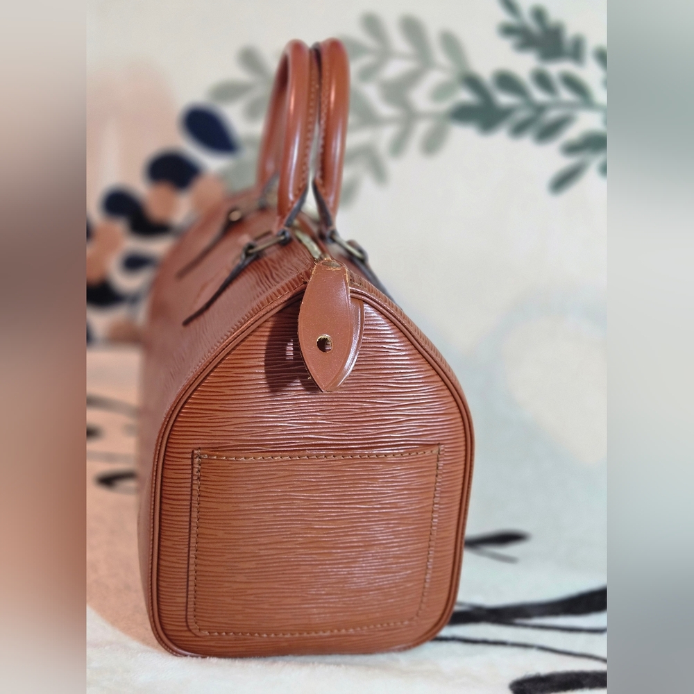 ๐ฏ Authentic Louis Vuitton Epi Speedy 25 Kenyan Fawn - Picture 8 of 16